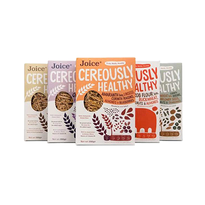 Custom Fruit/Nut Cereal Boxes