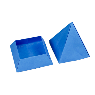 Custom Printed Pyramid Packaging Boxes