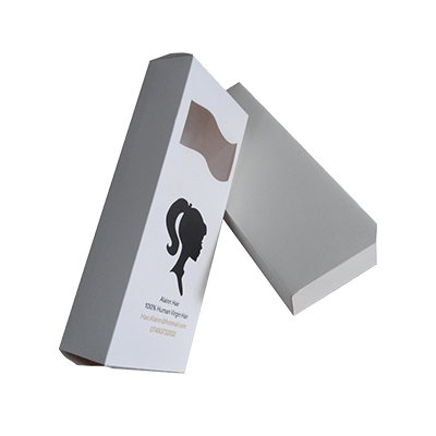 Custom Printed Hair Extension Packaging Boxes