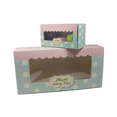 Custom Window Dessert Packaging Boxes