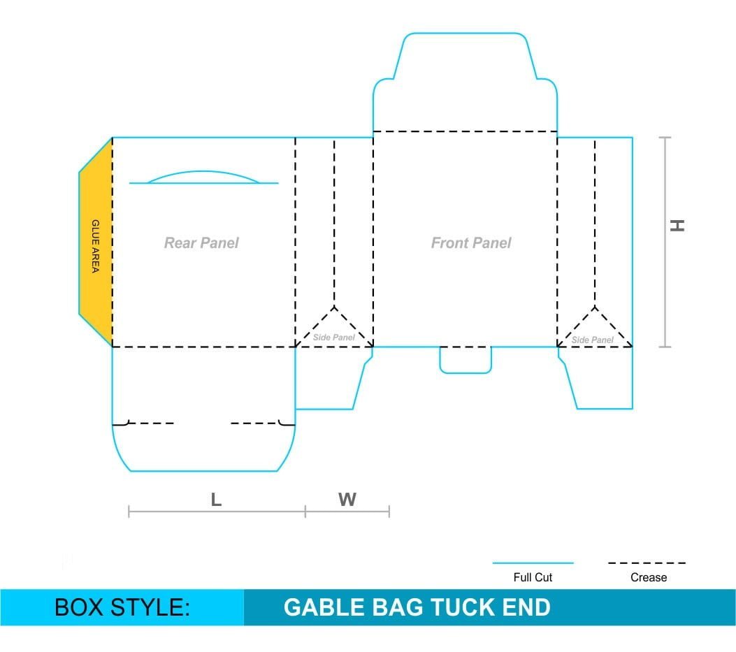 Gable Bag Tuck End