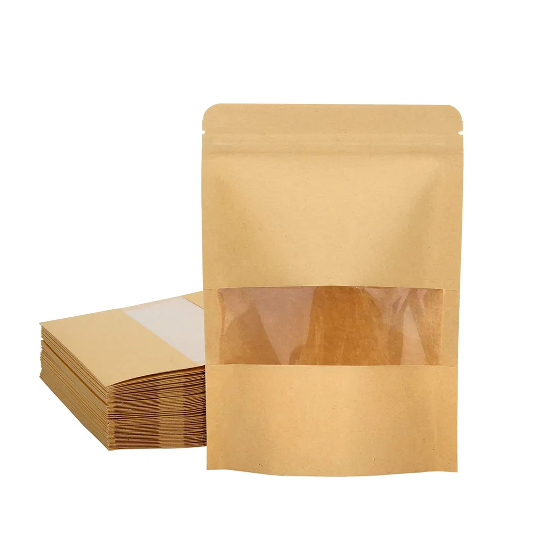 Custom Kraft Window Packaging Bags