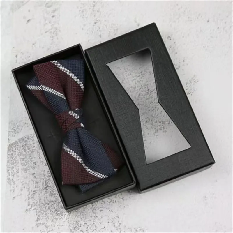 Custom Window Tie Packaging Boxes