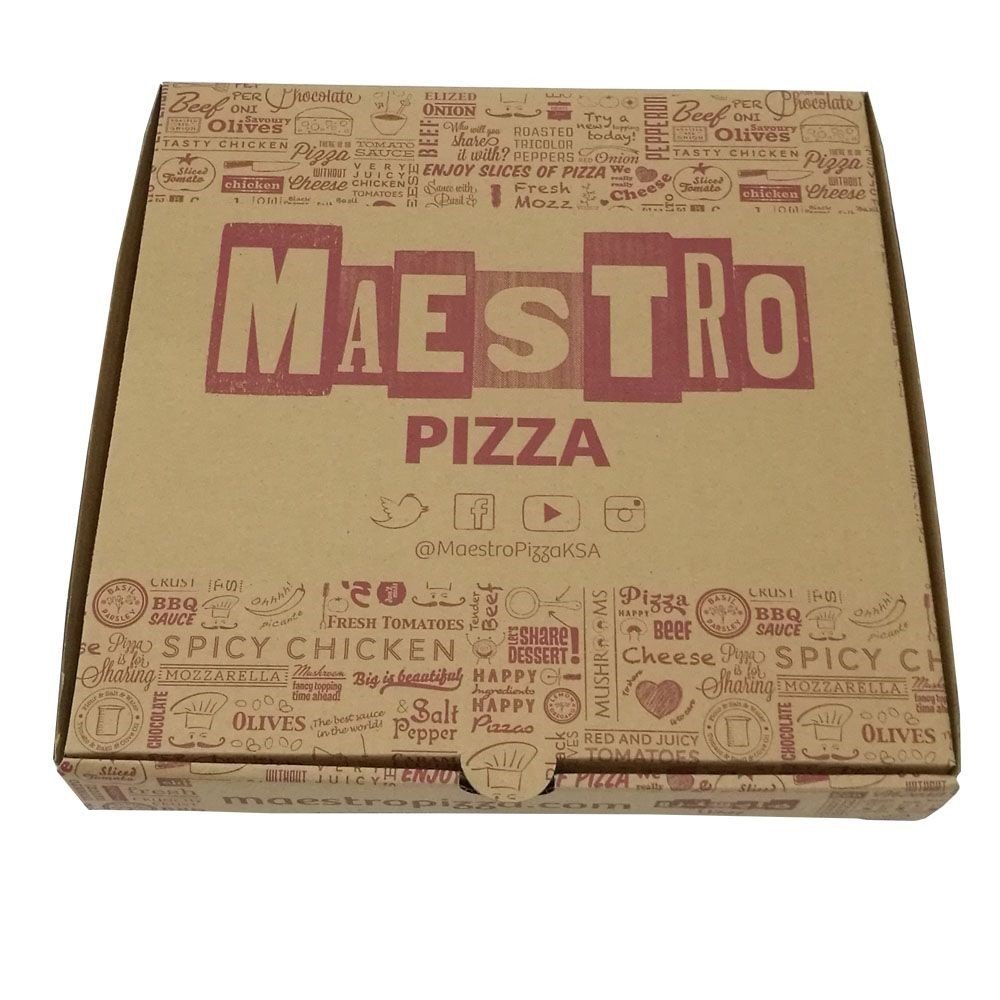 Custom Kraft Pizza Boxes