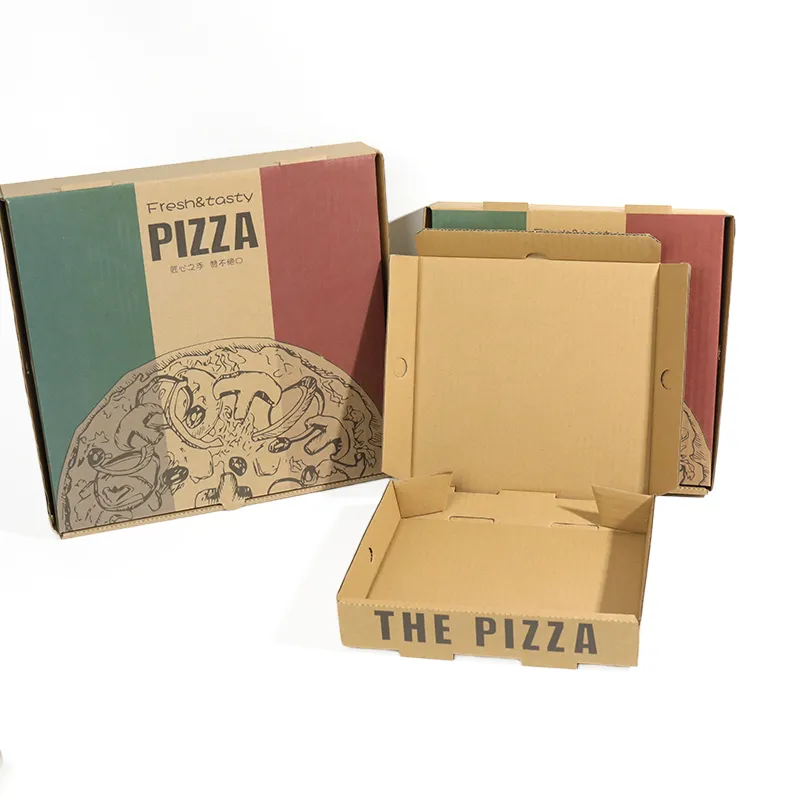 Custom Digital Printed Pizza Boxes