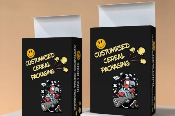 Custom Rube Goldberg Cereal Boxes