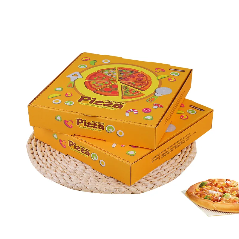 Custom Cardboard Pizza Packaging Boxes
