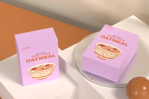 Custom Chocolate Cereal Boxes