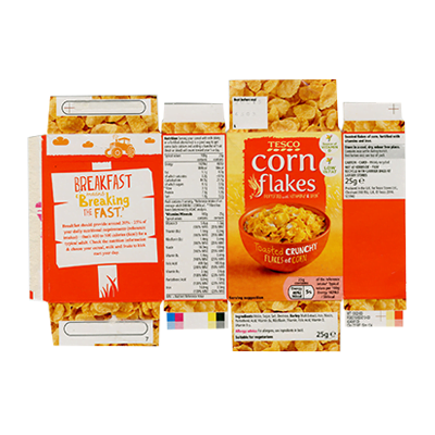 Custom Corn Flakes Cereal Boxes 2