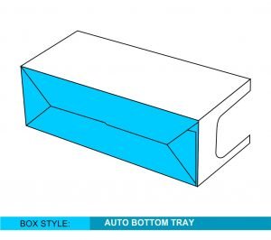 Tray Bottom Boxes template preview
