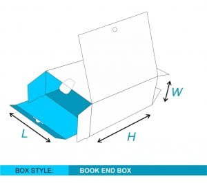Bookend Boxes template preview