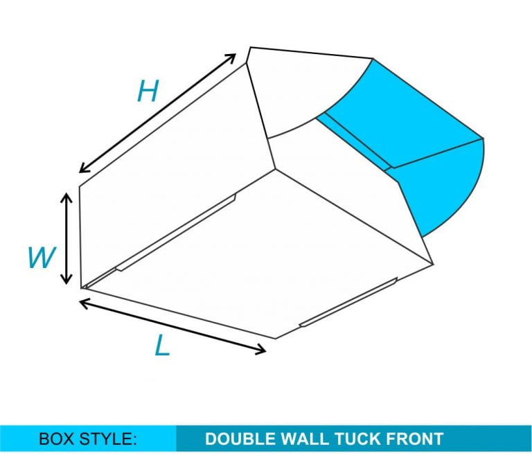 Custom Double Wall Tuck Front Boxes