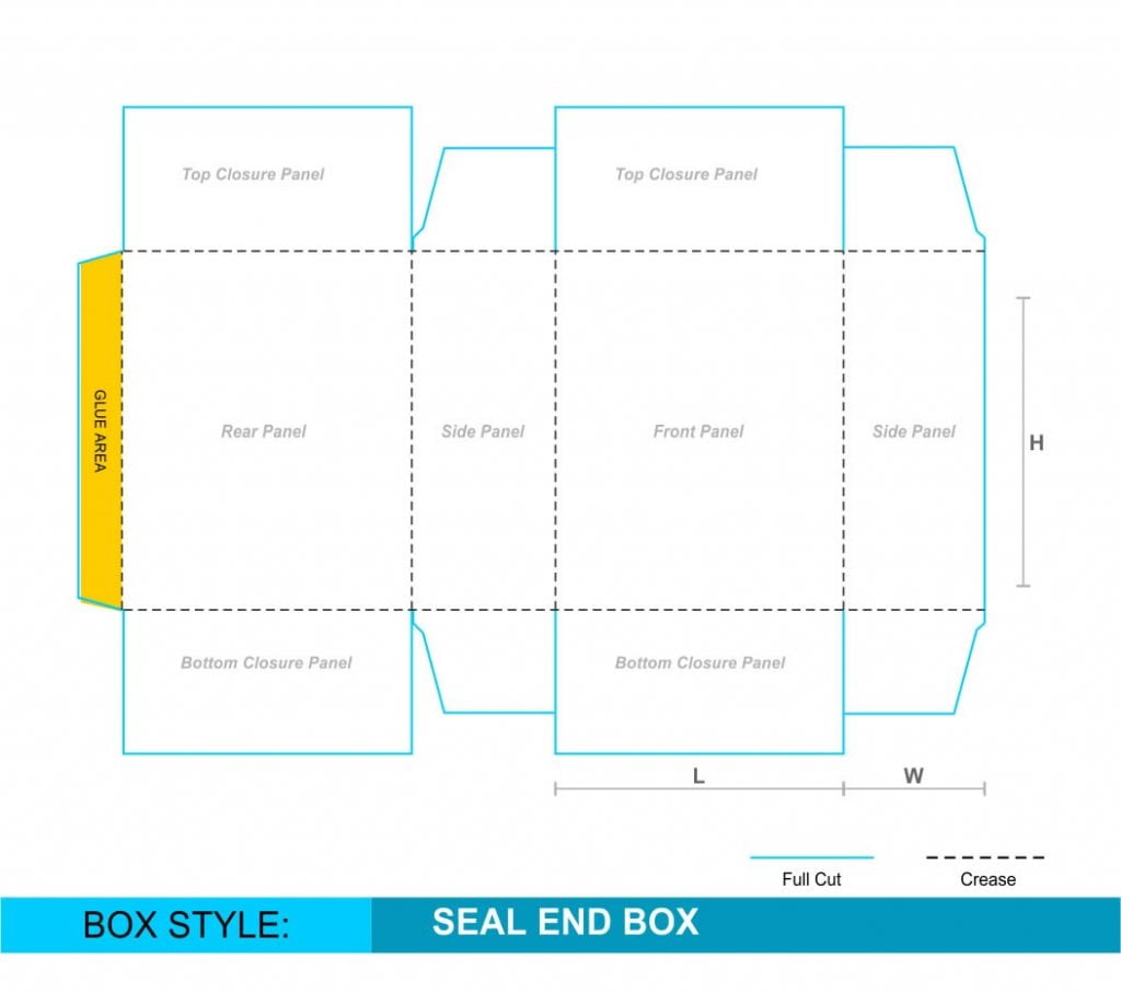 Custom Seal End Boxes & Custom Seal End Packaging Boxes